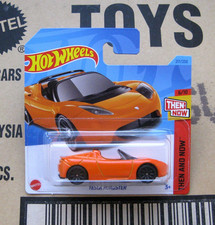 Hot Wheels Tesla Roadster Then