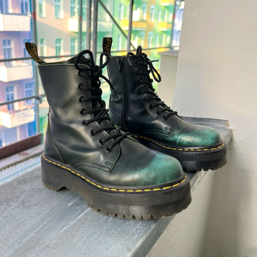 Martens leder stiefeletten - dr.,