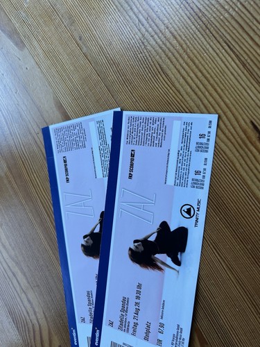 Zaz konzert tickets - 2x, zaz-konzert