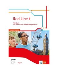 Red Line 1.Workbook mit Audios und Vokabelübungssoftware Klasse 5.  Ausgabe fü