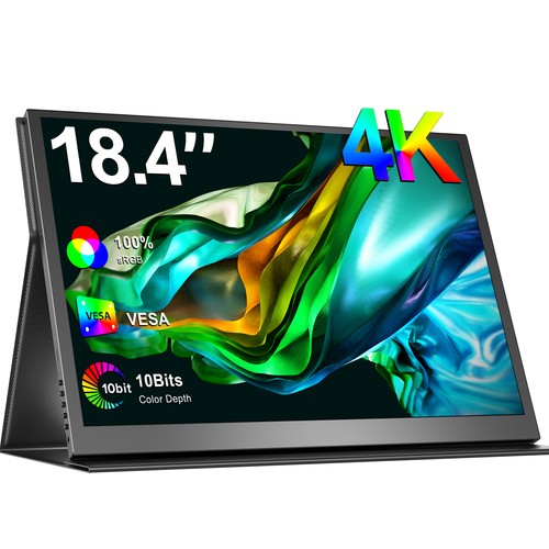 Portable monitor 4k - 18,4",