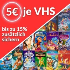 Disney Meisterwerke VHS: nur
