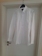 Lorenzo Calvino  Hemd Langarm weiß  Gr. L bügelleicht
