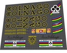 COLNAGO SUPER FRAME DECAL SET