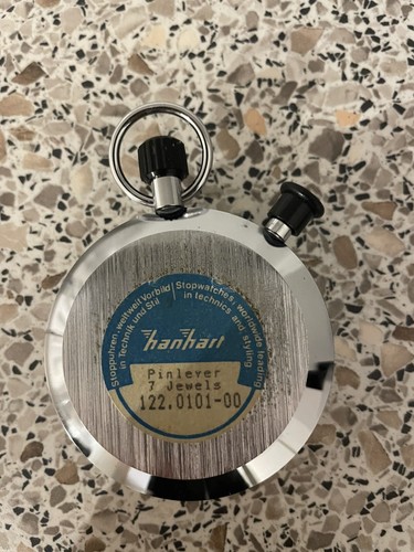 Hanhart stoppuhr jewels - hanhart,