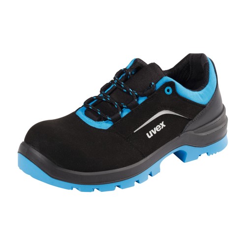 Uvex halbschuh schwarz blau - halbschuh, schwarz/blau