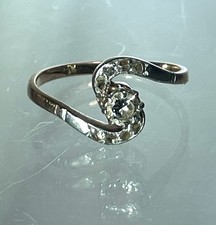 Jugendstil-Diamant-Ring