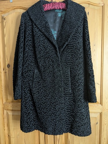 Vintage astrachan persian wool - vintage,