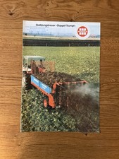 Orig. MENGELE Dungstreuer Prospekt Brochure + SCHLÜTER Traktor Schlepper D7