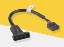 15cm USB 3.0 20pin Buchse auf USB 2.0 Motherboard intern 9pin Buchse Kabel