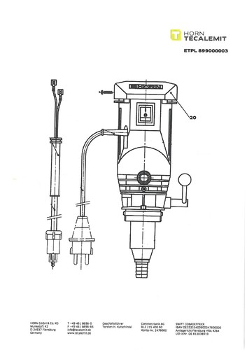 Pumpengehäuse kpl hornet - kpl.,