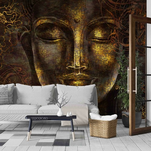 Kupfer buddha statue tapete - kupfer,