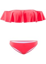 Bandeau-Bikini Set Gr. 38 Neon