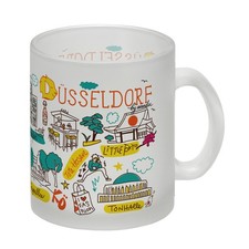 Düsseldorf wimmelbild glas - wimmelbild,