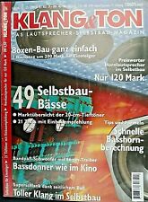 KLANG & TON,5/96,VISATON VOX,INOSIC TTI 205,195,BEYMA 8 WOOFER/P,CONRAD KT 200 E