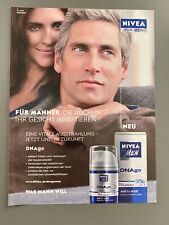 Nivea For Men DNAge Was Mann Will 2008 Vintage Ad Werbung Reklame