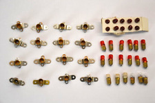 Eisenbahn H0 N TT 28x Glühlampe Birne 16x Lampen Fassung Beleuchtung rot Licht