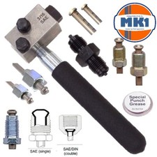 HANDBREMSLEITUNG BÖRDELGERÄT 3/16" SAE AUF AUTO FLARE SINGLE & DOUBLE FLARE