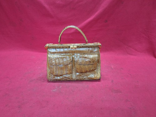 Irv kroko tasche krokodilleder - kroko,