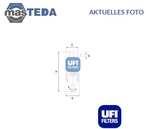 3101300 kraftstofffilter ufi - kraftstofffilter,