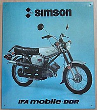 Altes Reklame Blechschild