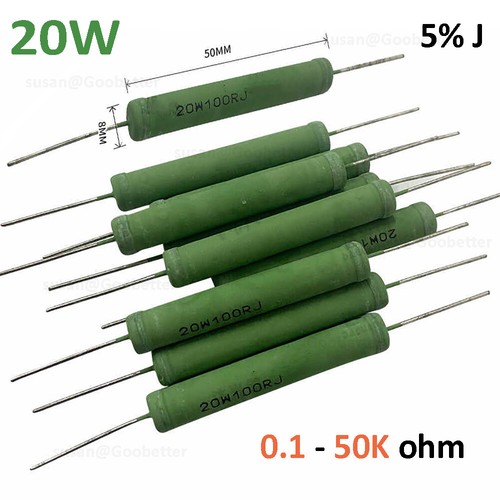 Watt widerstand wirewound - 20,
