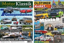 2 x Motor Klassik + Oldtimer Markt - Ausgaben Oktober 2025