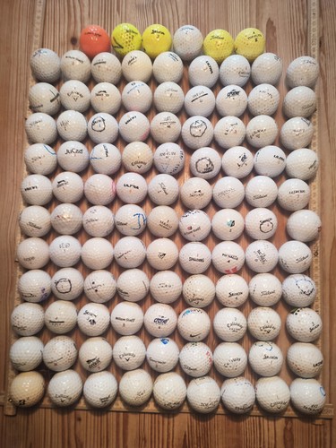 100 golfbälle qualitäts - 100, golfbälle,