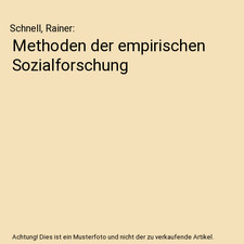 Methoden der empirischen