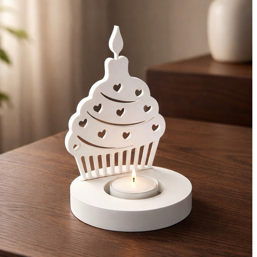 Teelichthalter cupcake form - teelichthalter, cupcake-form