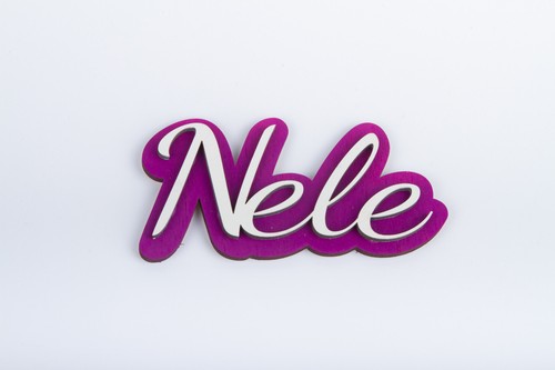 Name namensschild aus - name,