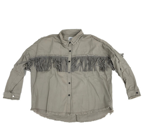 Hemdjacke damen zara - hemdjacke,