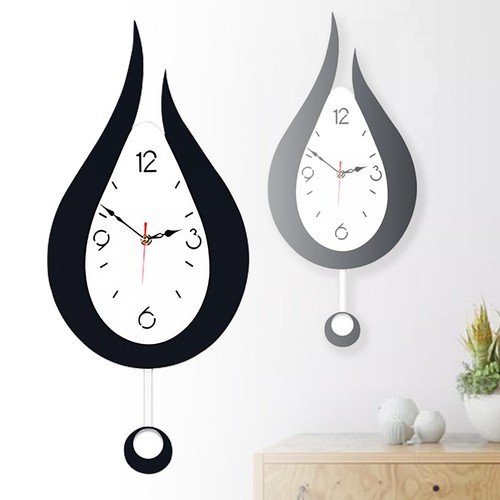 Wanduhr acryl pendel lautlos - pendel,