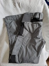 engelbert Strauss Arbeitshose / Winterhose in grau - schwarz,Gr. 52, Top Zustand