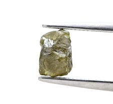 Earthmine Diamant 0.90CT Gelblich Grau Funkelnde Natur Irregular Form Geschenk