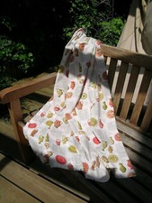 60er Jahre Stoff Vorhang