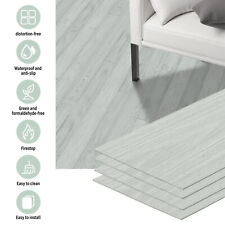 36 x PVC Bodenbelag Vinylboden Fliesen Laminat Fußboden Selbstklebend Hellgrau