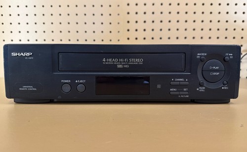 Sharp vcr vc h972u - sharp, hi-fi