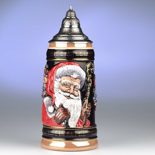 Bierkrug weihnachtsmann - bierkrug,