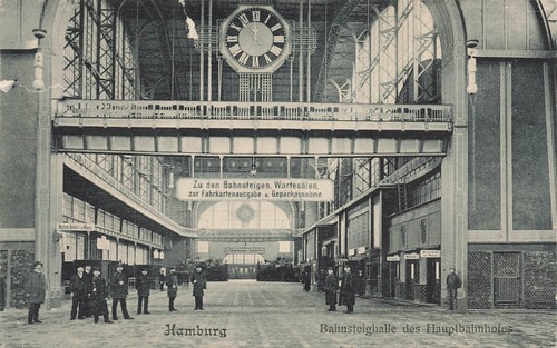 Hamburg bahnsteighalle - -,