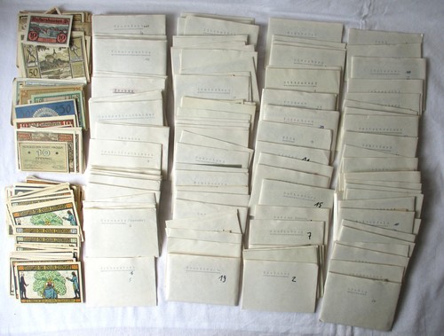 Sammlung mit 1000 banknoten - mit,