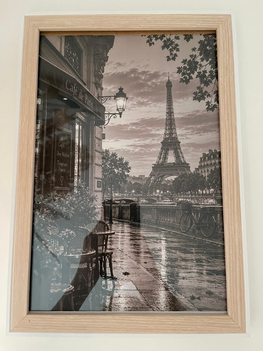 Paris wandbild eiffelturm - wandbild,