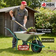 HBH® Schubkarre 85l *leicht &