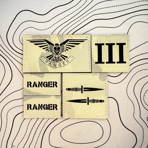 Ranger patch konvolut - patch,