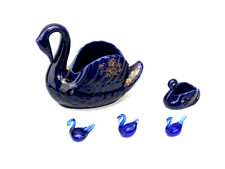 Schwan Keramik Cobalt 100% AK