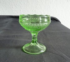 alte Zuckerschale ,  grünes