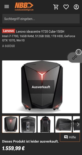 Lenovo ideacentre y720 - lenovo,