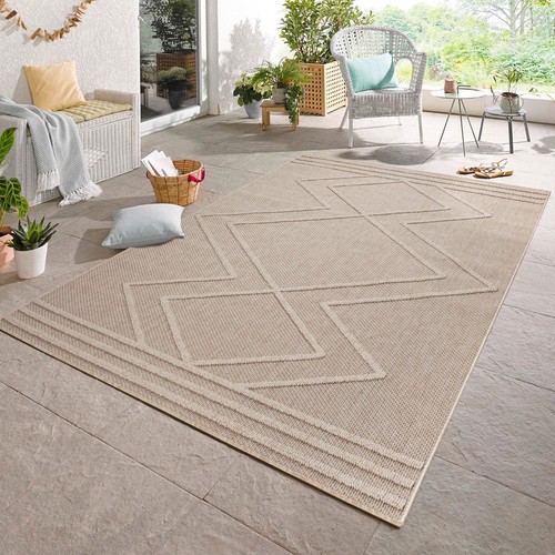 Outdoor teppich boho design - outdoor-teppich,