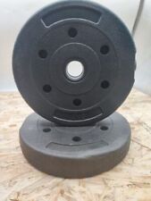 2x 2KG Hantelscheiben Set Gewichte Gewichtsscheiben Hantel 28 mm Kunststoff