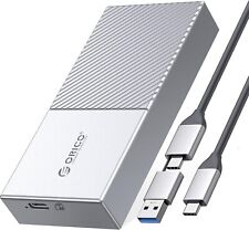 40 Gbps M.2 NVMe SSD Gehäuse, ORICO PCIe NVMe auf USB C bis 2700 MB/s Aluminium